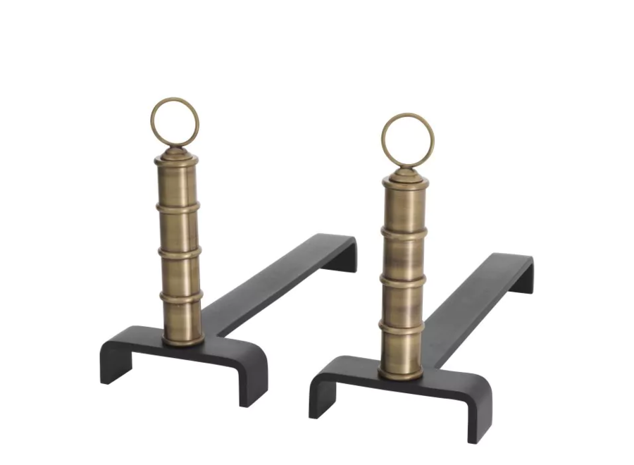 Andiron 'Vauxbons' - Set of 2