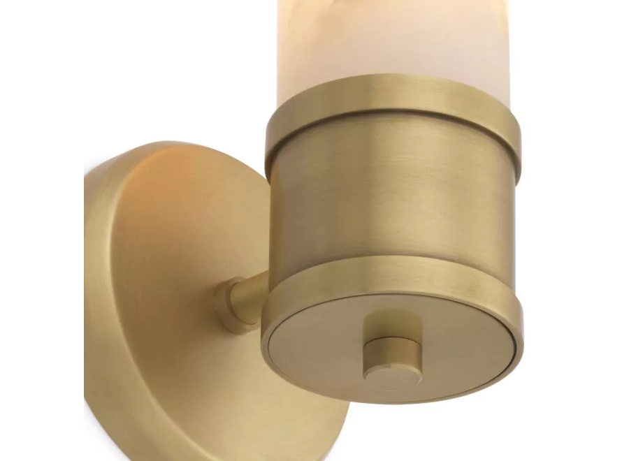 Lampe murale 'Claridges' - Alabaster - Single