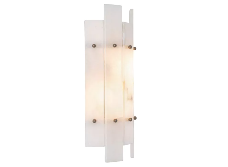 Lampe murale 'Ruby' - Alabaster