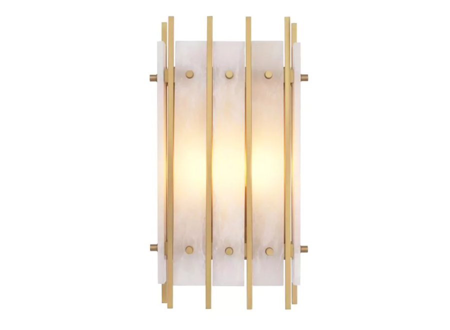 Wall lamp 'Sparks' - Alabaster - S