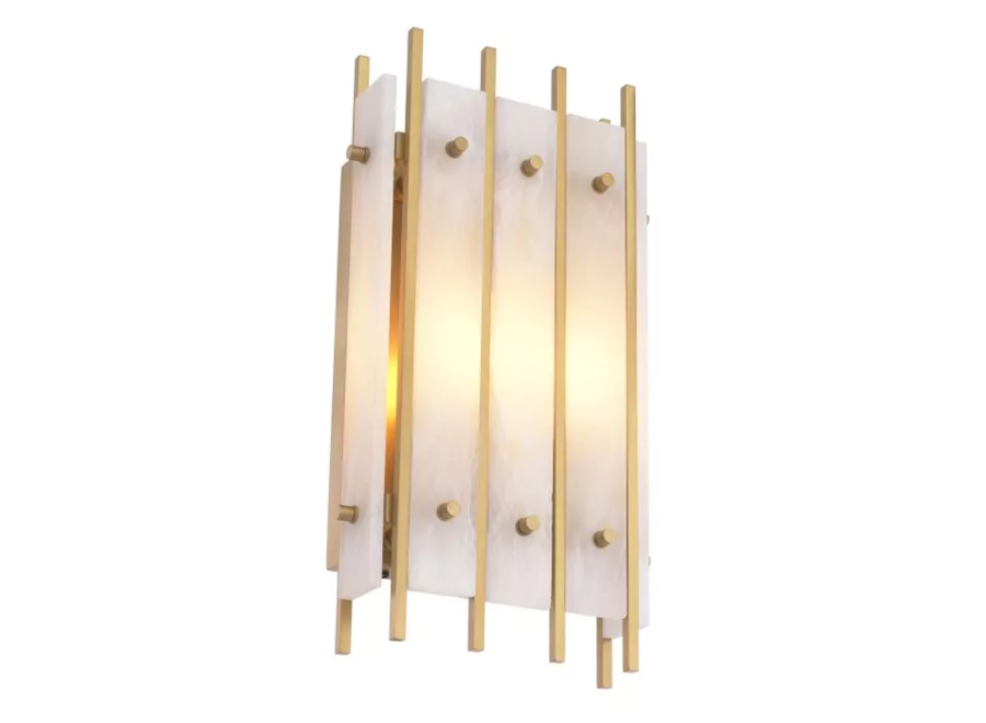 Lampe murale 'Sparks' - Alabaster - S