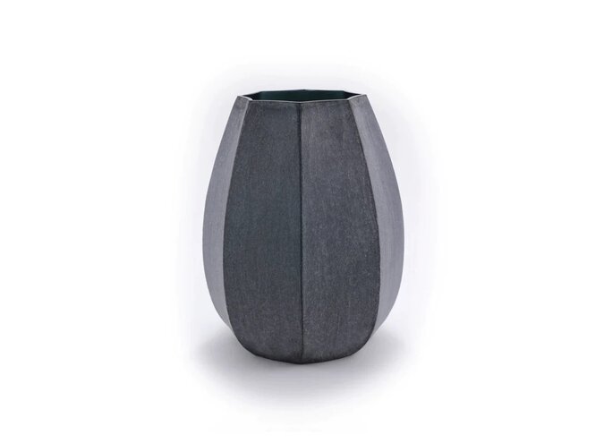 Vase 'Onyx' L - Indigo