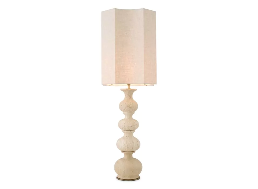 Lampe à poser ‘Mabel' - Travertine