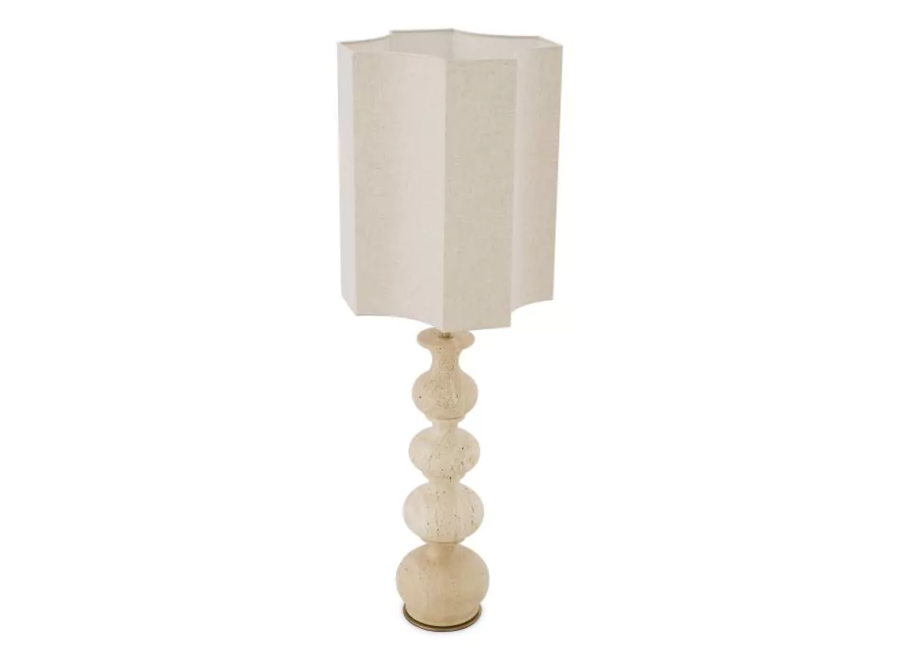 Lampe à poser ‘Mabel' - Travertine