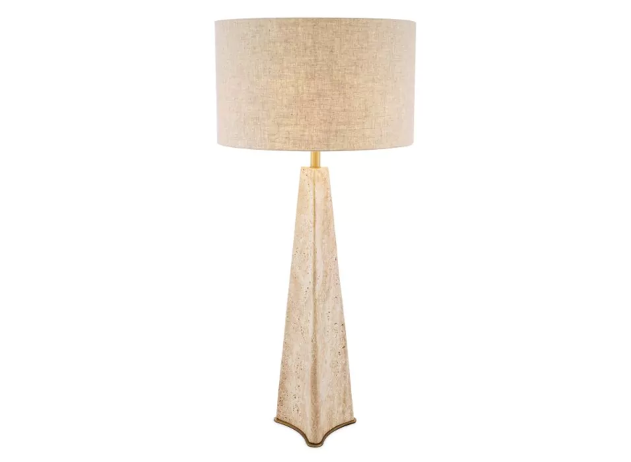 Lampe à poser ‘Benson' - Travertine