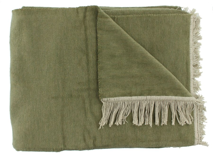 Plaid Paulos Olive