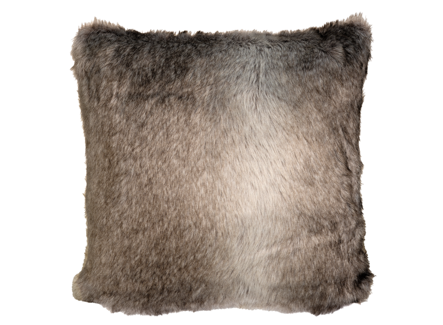 Cushion fur 'Sibirianwolf' in size 45x45cm