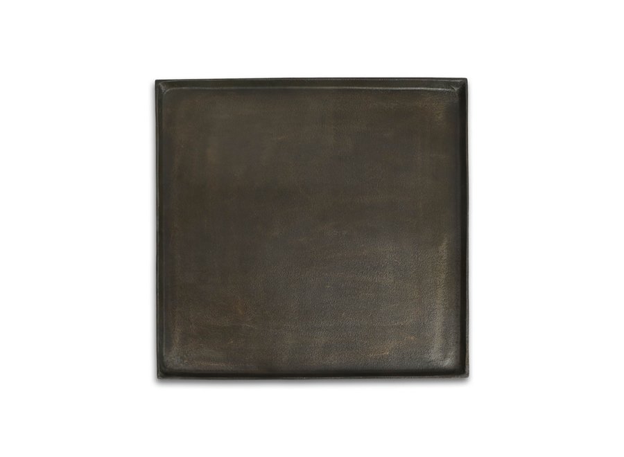 Tray 'antique' - square