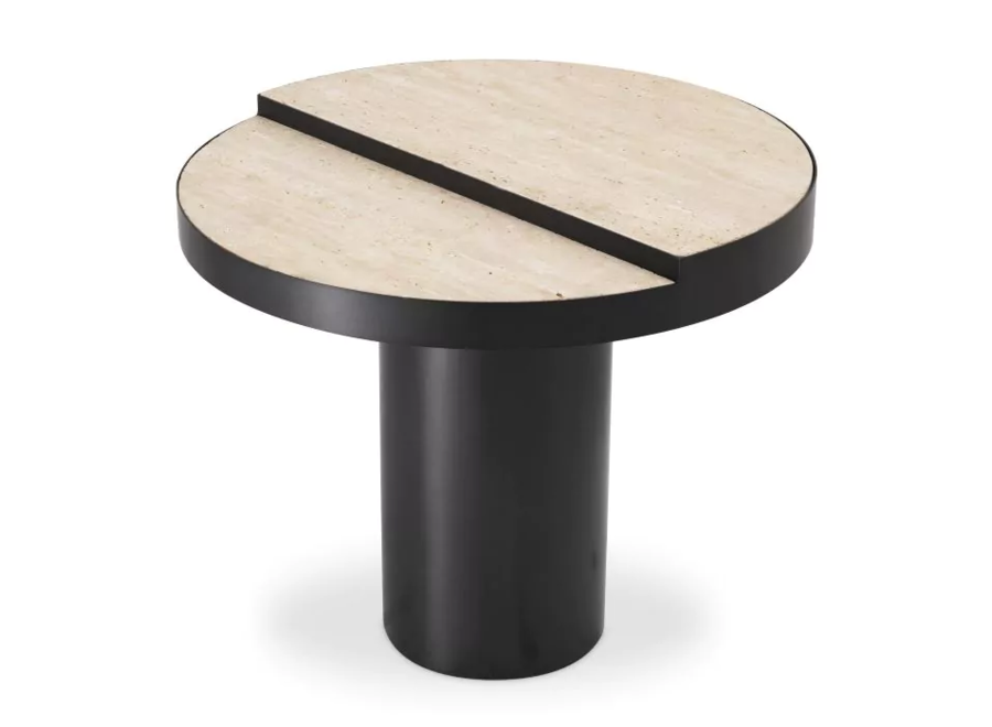 Table d'appoint 'Excelsior' - Travertine