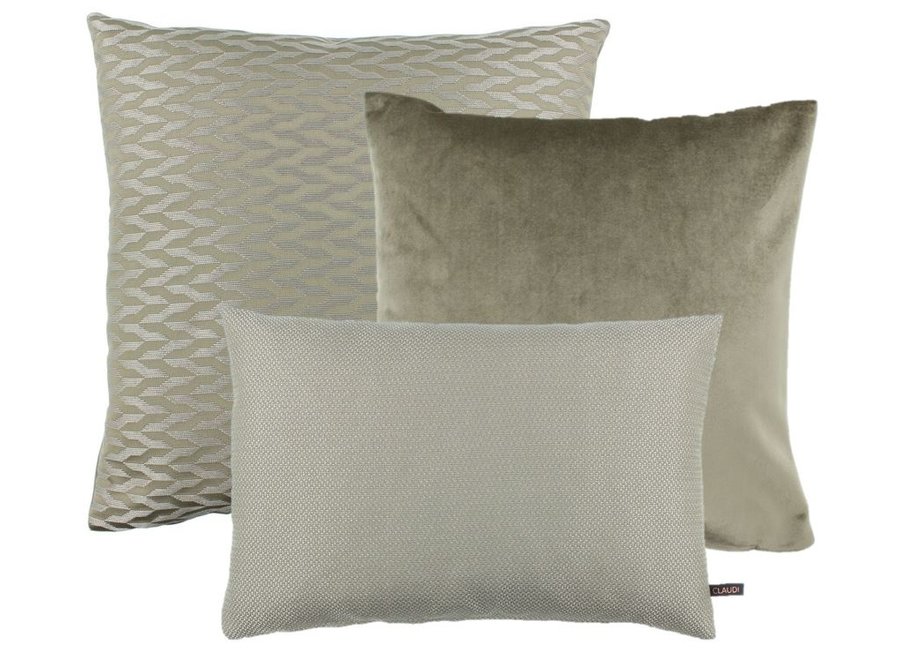 Cushion combination W| Brown/Sand: Apello, Astrid & Arletta