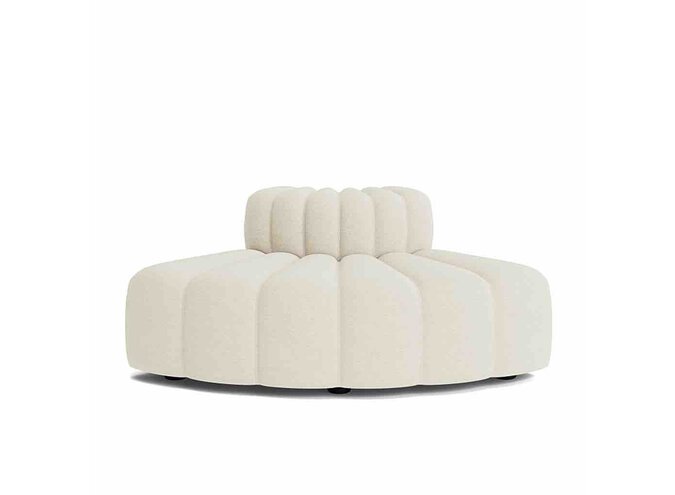 Sofa Studio curve - Bouclé