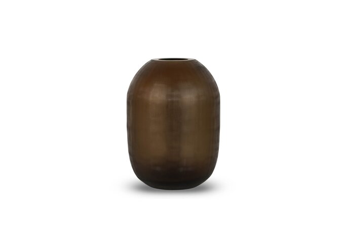 Vase 'Citrine' S - brown