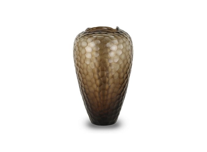 Vase 'Jiminy' M - smoke grey