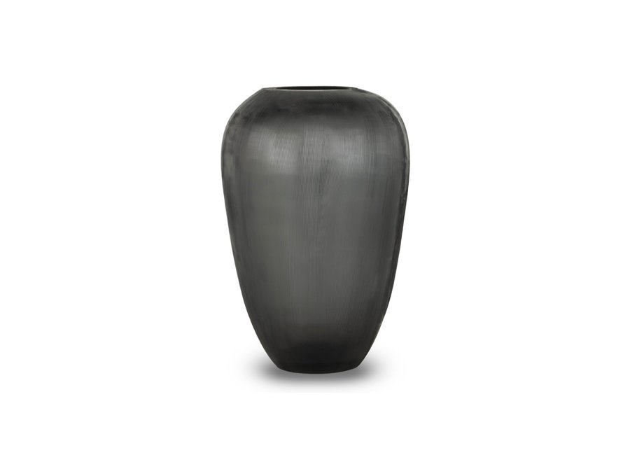 Vase 'Heliodor' M - grey
