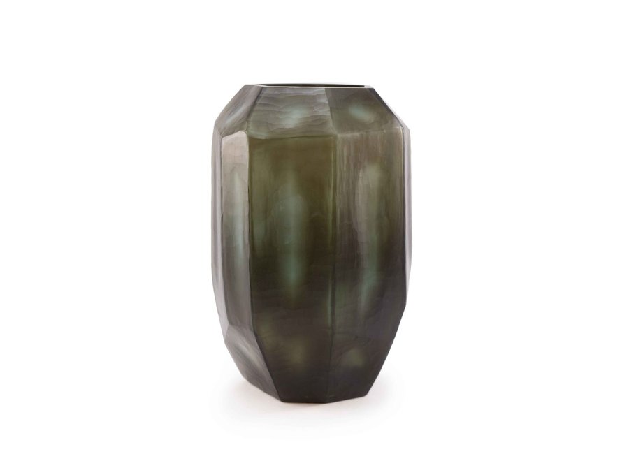 Vase 'Perlite' L - green