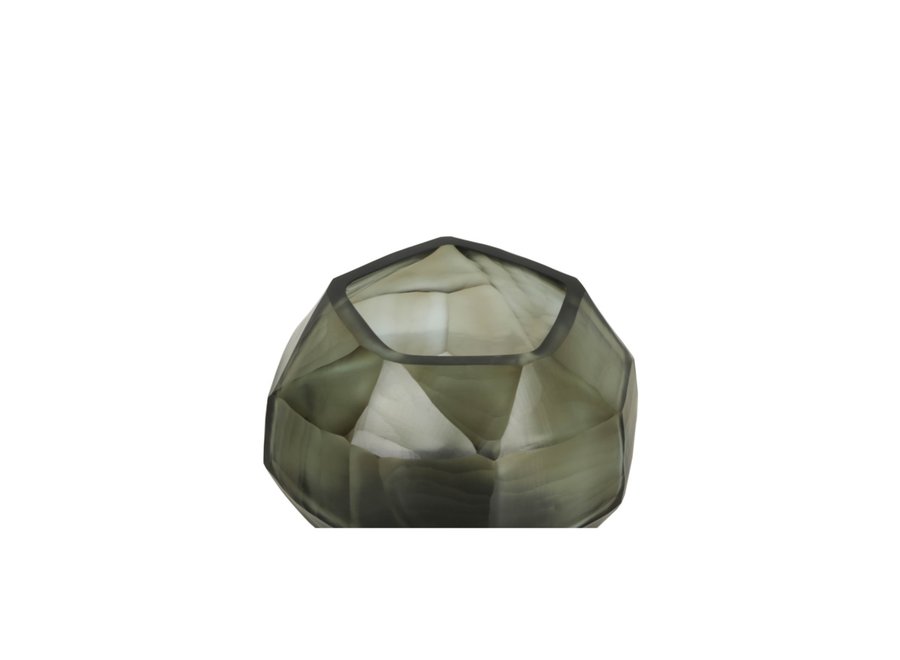 Tealight 'Perlite' in the color 'smoke grey'