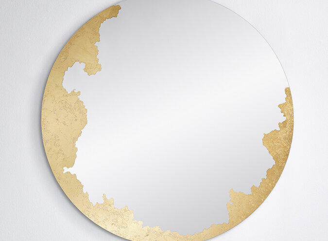 Mirror 'Ornato Round L'