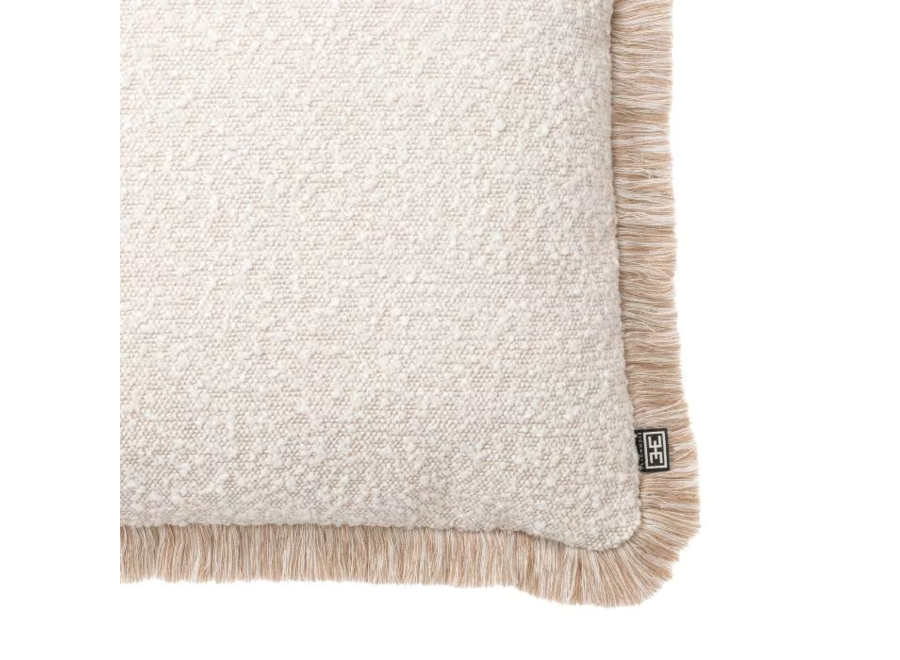 Coussin 'Nami' - Bouclé cream -S