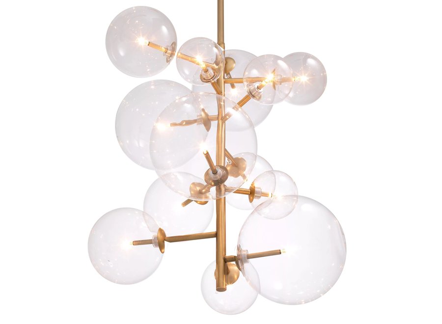 Chandelier 'Ezra' - Brass