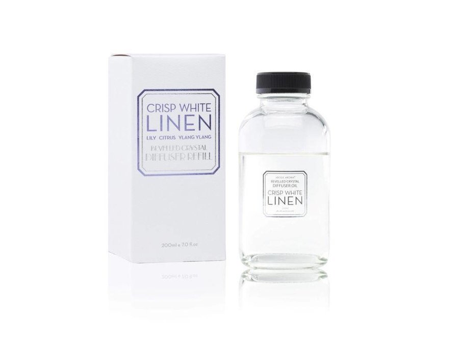 Nachfülldiffusor 'Crisp White Linen' - 200ml