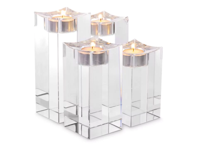 Candle holder ‘Giancarlo’ Set van 4 - High