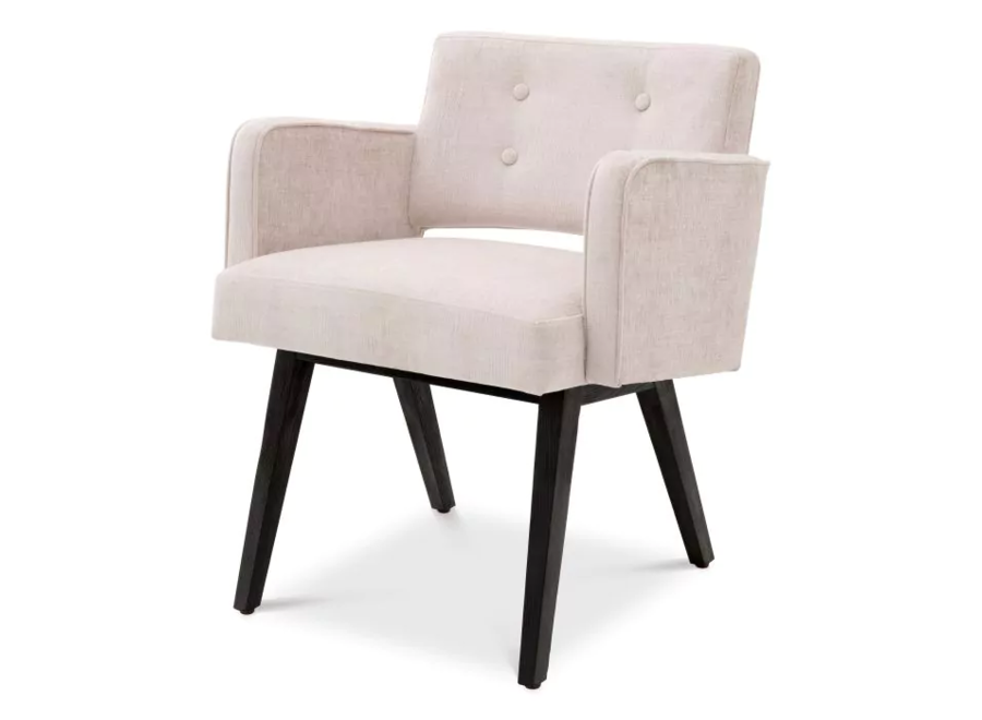 Chaise de salle à manger 'Locarno' - Beige