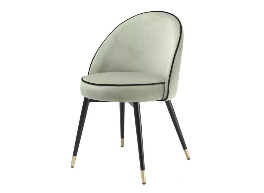 Chaise de salle à manger 'Cooper' lot de 2 - Pistache