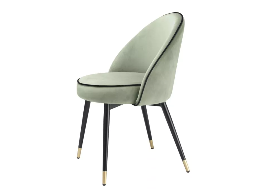 Chaise de salle à manger 'Cooper' lot de 2 - Pistache