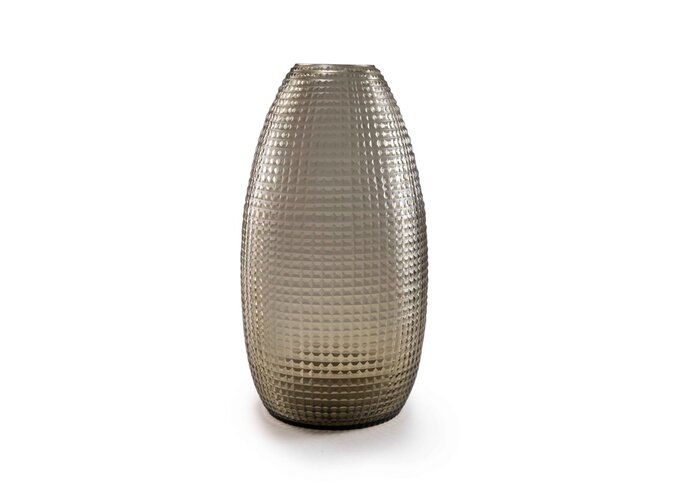 Vase 'Zircon' L - smoke