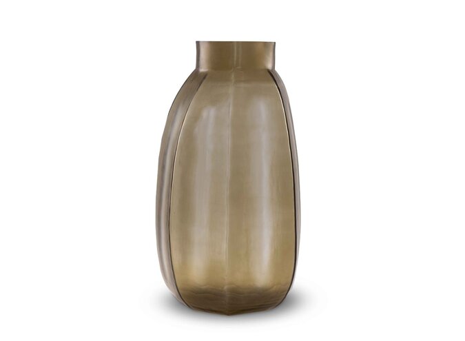 Vase 'Sceptre' L - light brown