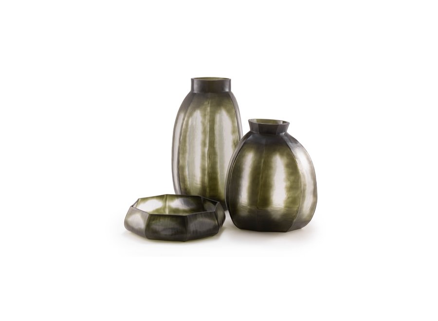 Vase 'Zepter' L - steel grey