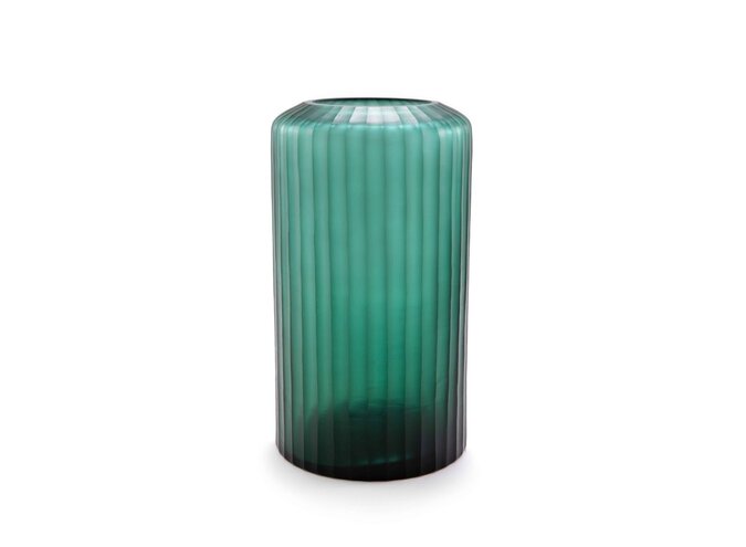 Vase 'Basalt' L - blau