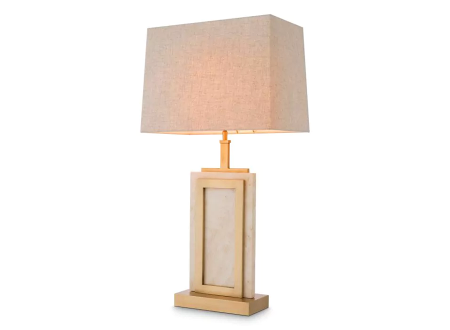 Lampe à poser 'Murray' - Travertine