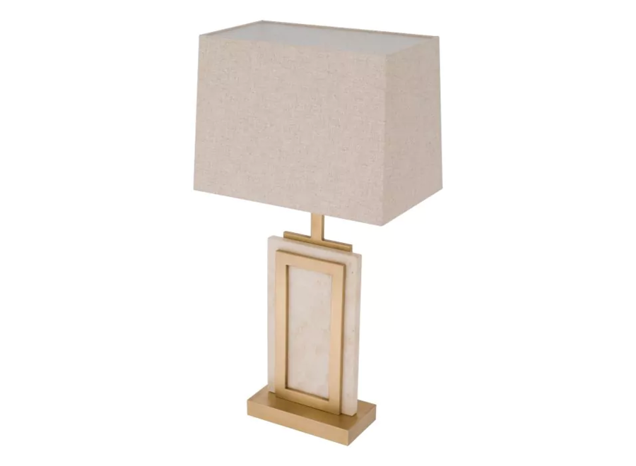 Lampe à poser 'Murray' - Travertine