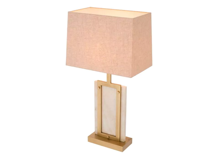 Lampe à poser 'Murray' - Travertine