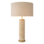 Table lamp 'LXRY'- Travertine