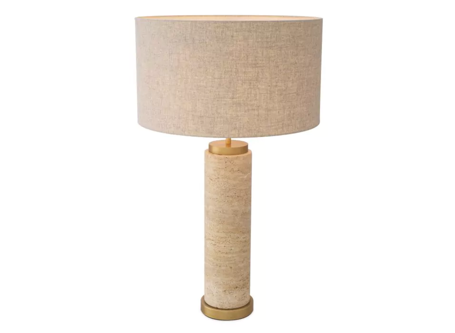 Lampe à poser 'LXRY'- Travertine