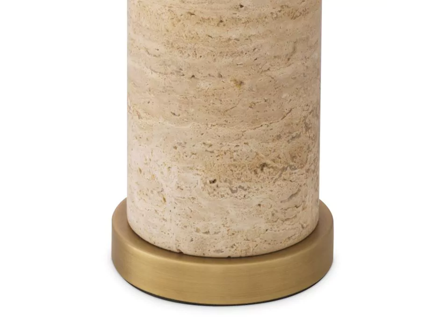 Lampe à poser 'LXRY'- Travertine