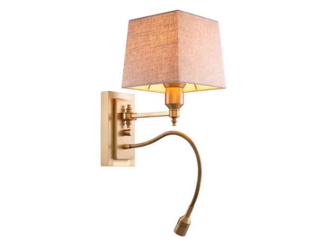 Wall lamp Ellington - Brass