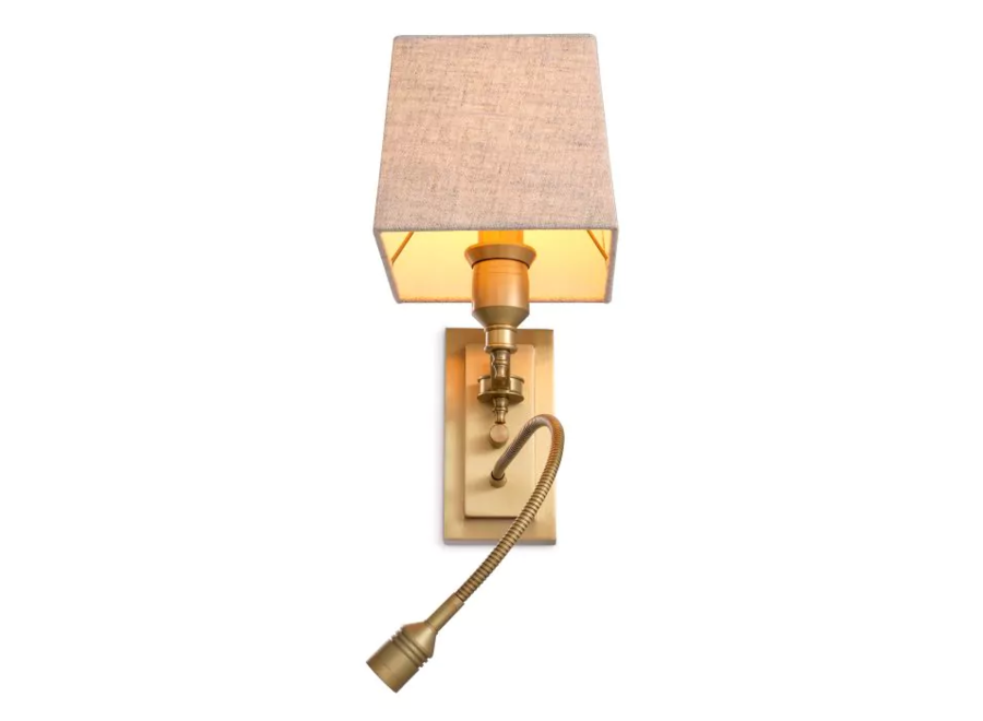 Wandlamp 'Ellington' - Brass