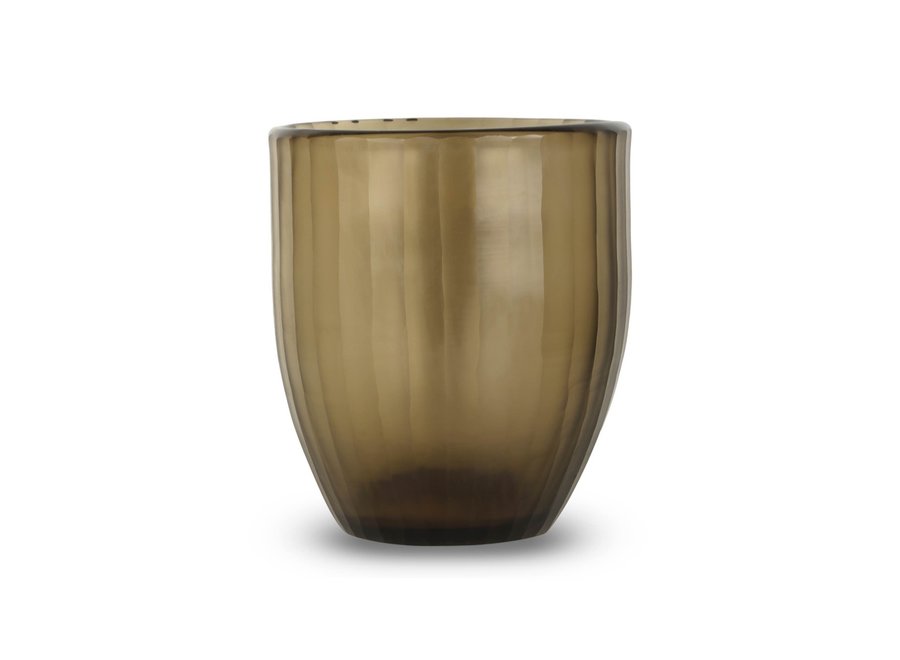 Vase 'Scapolite' M - smoke