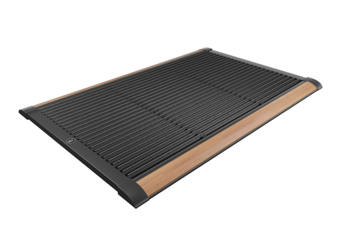 Doormat Outdoor - Anthracite /Teak