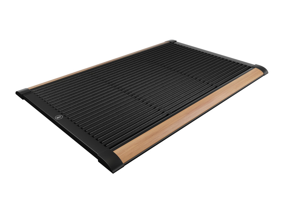 Doormat Outdoor - Black /Teak