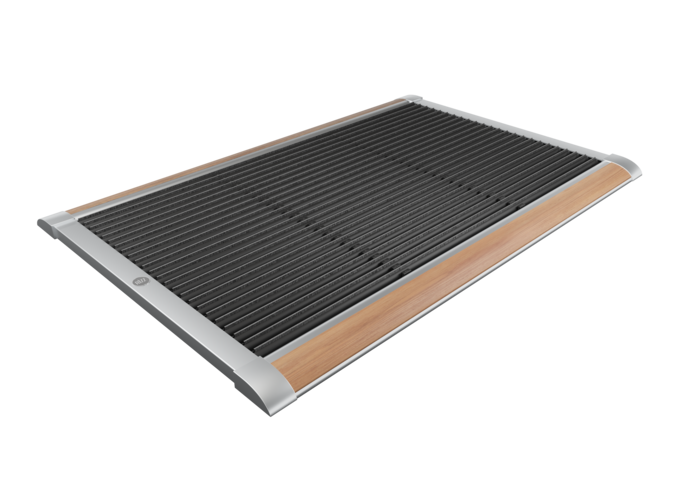 Doormat Outdoor - Silver/Teak