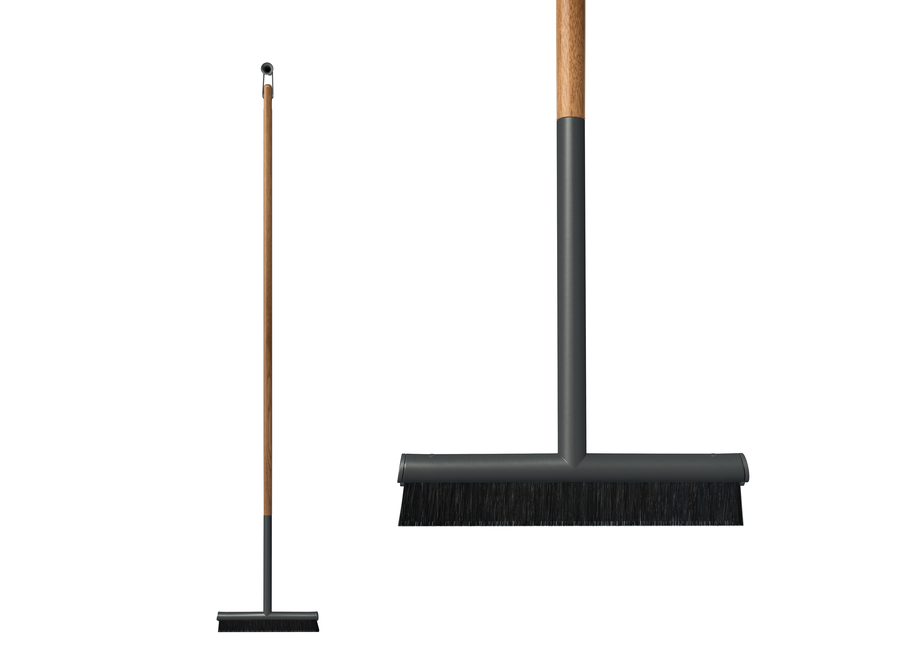 Broom Indoor (soft) - Anthracite