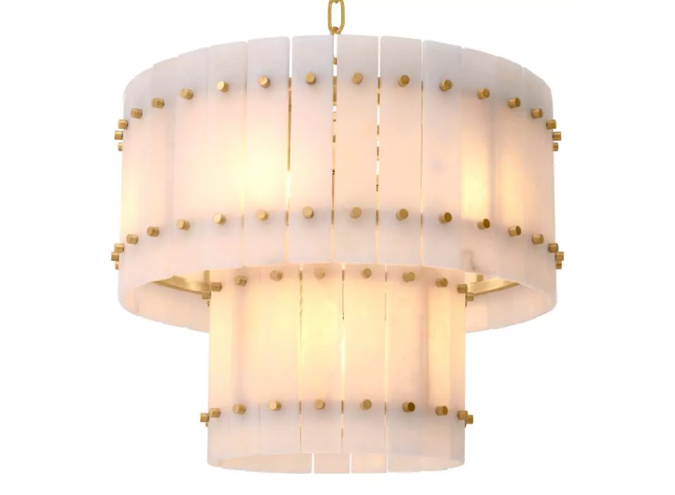 Chandelier Ruby - S - Alabaster