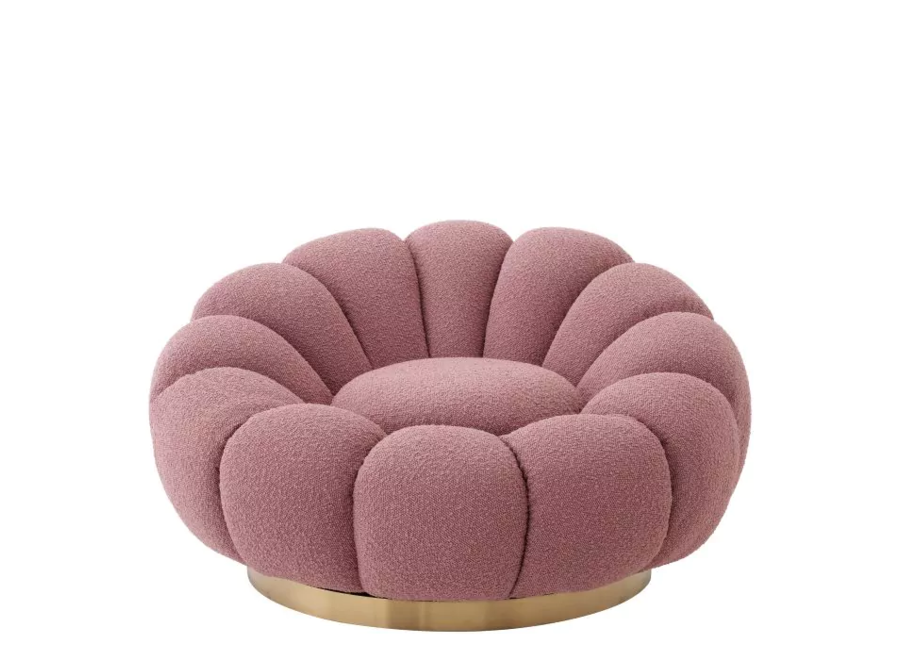 Chaise Pivotante 'Mello' - Rose