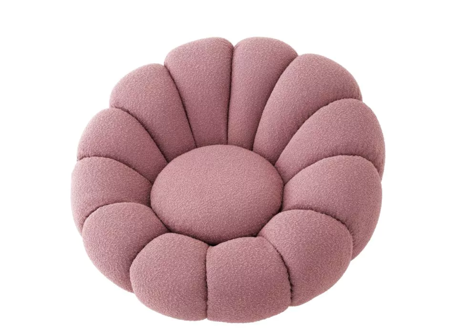 Chaise Pivotante 'Mello' - Rose