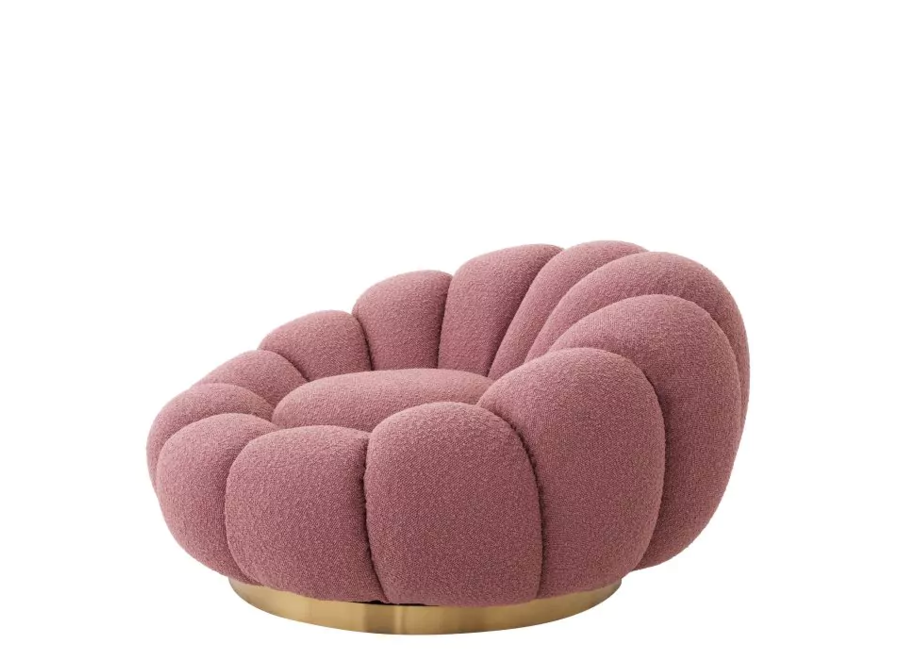 Chaise Pivotante 'Mello' - Rose