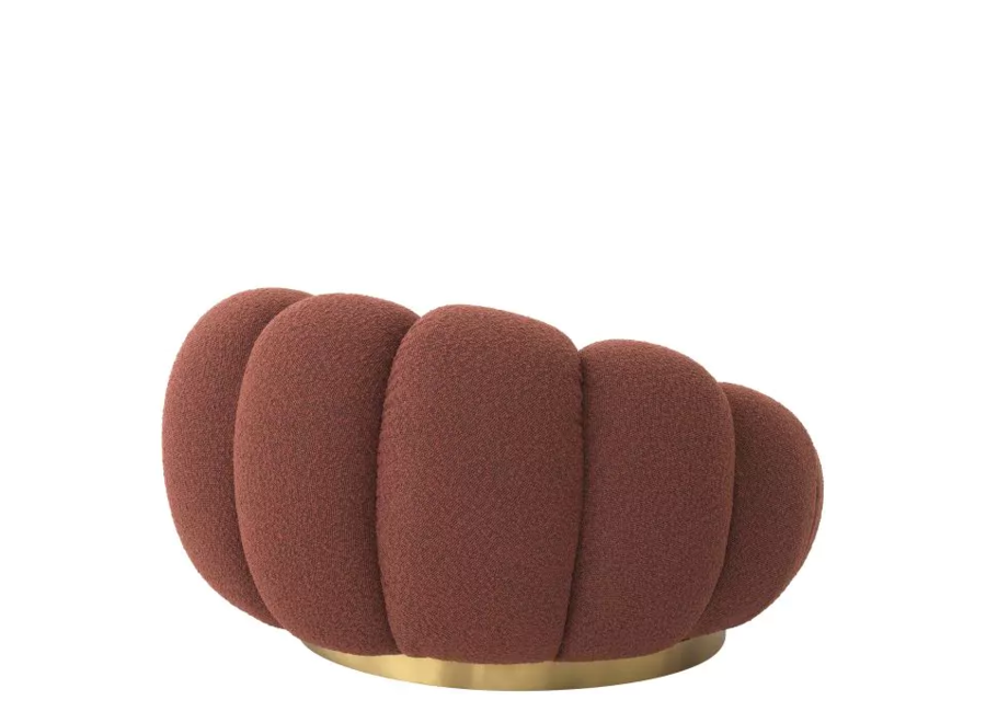 Chaise Pivotante 'Mello' - Rouge